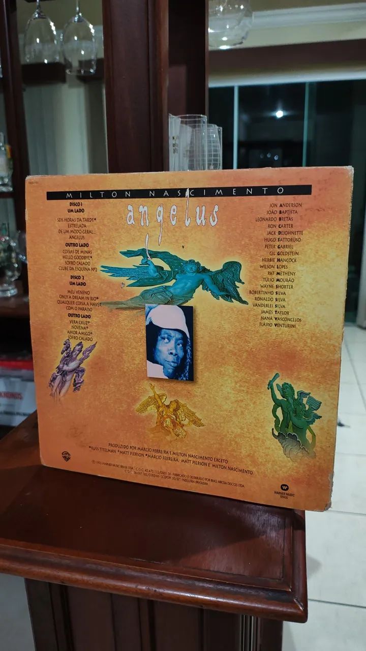 Milton Nascimento - Angelus  Vinil duplo 1993 - Foto 2