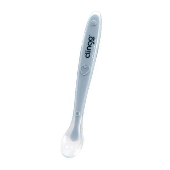 Colher de Silicone para Bebê Clingo - Foto 2