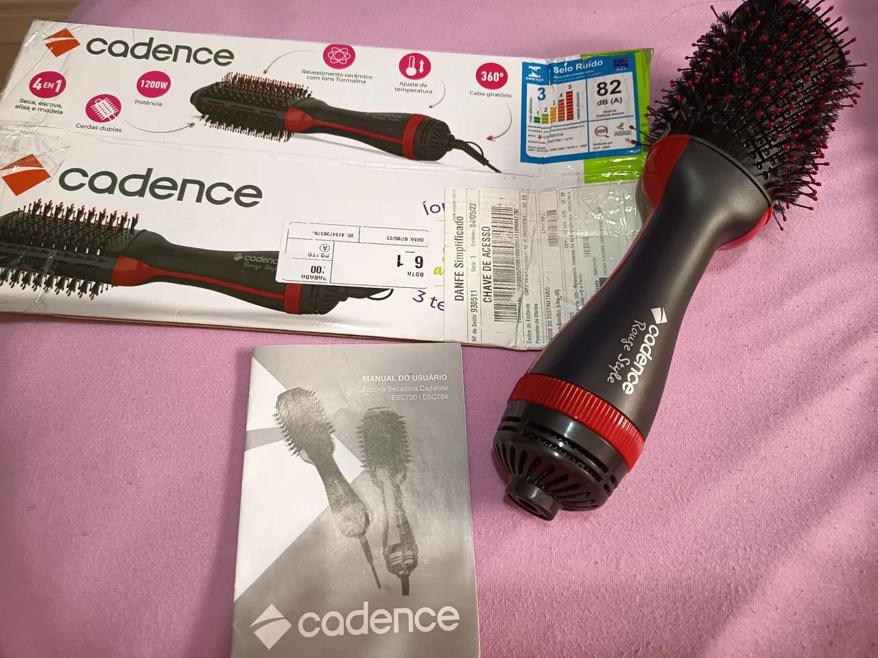 Escova Secadora Cadence 127v 1200w SEM CABO