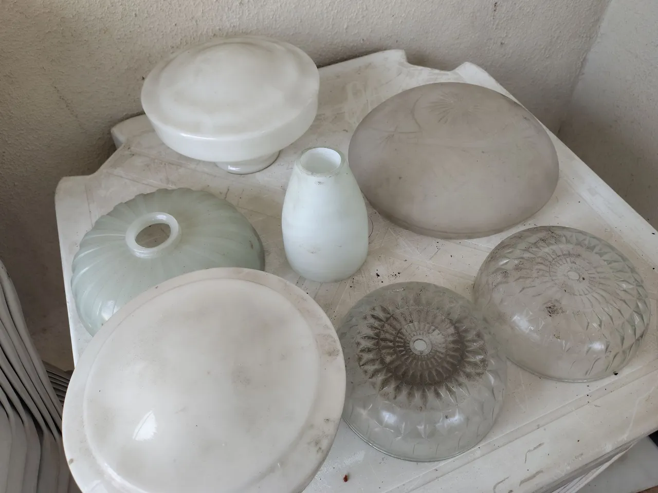 Cúpulas de Vidro para Luminárias - Diversos Modelos