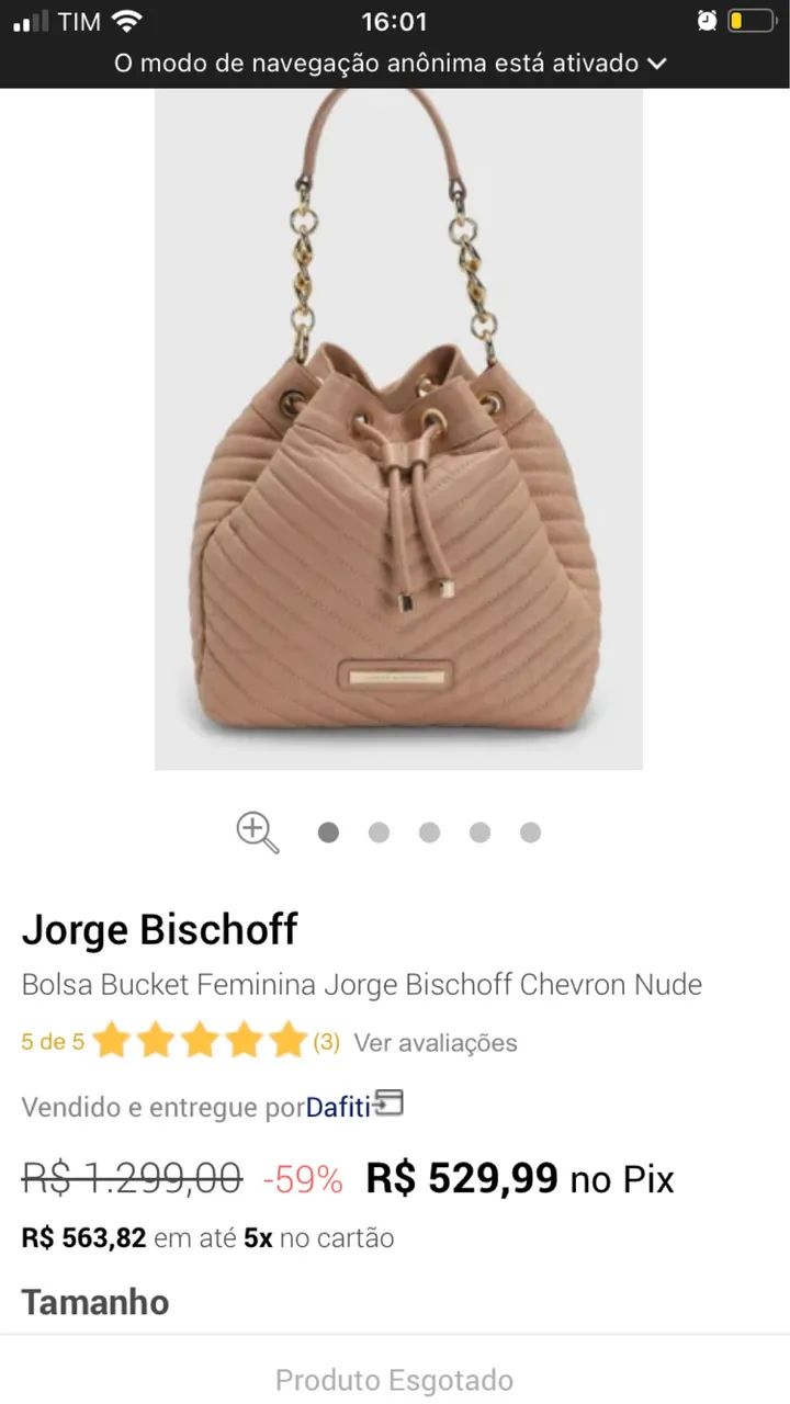 Bolsa nova do Jorge Bischoff - Foto 5