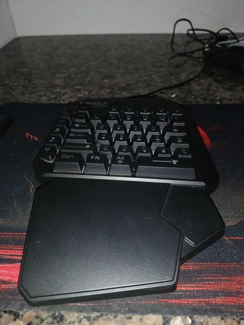 TECLADO 1 MÃO T-WOLF - Foto 2