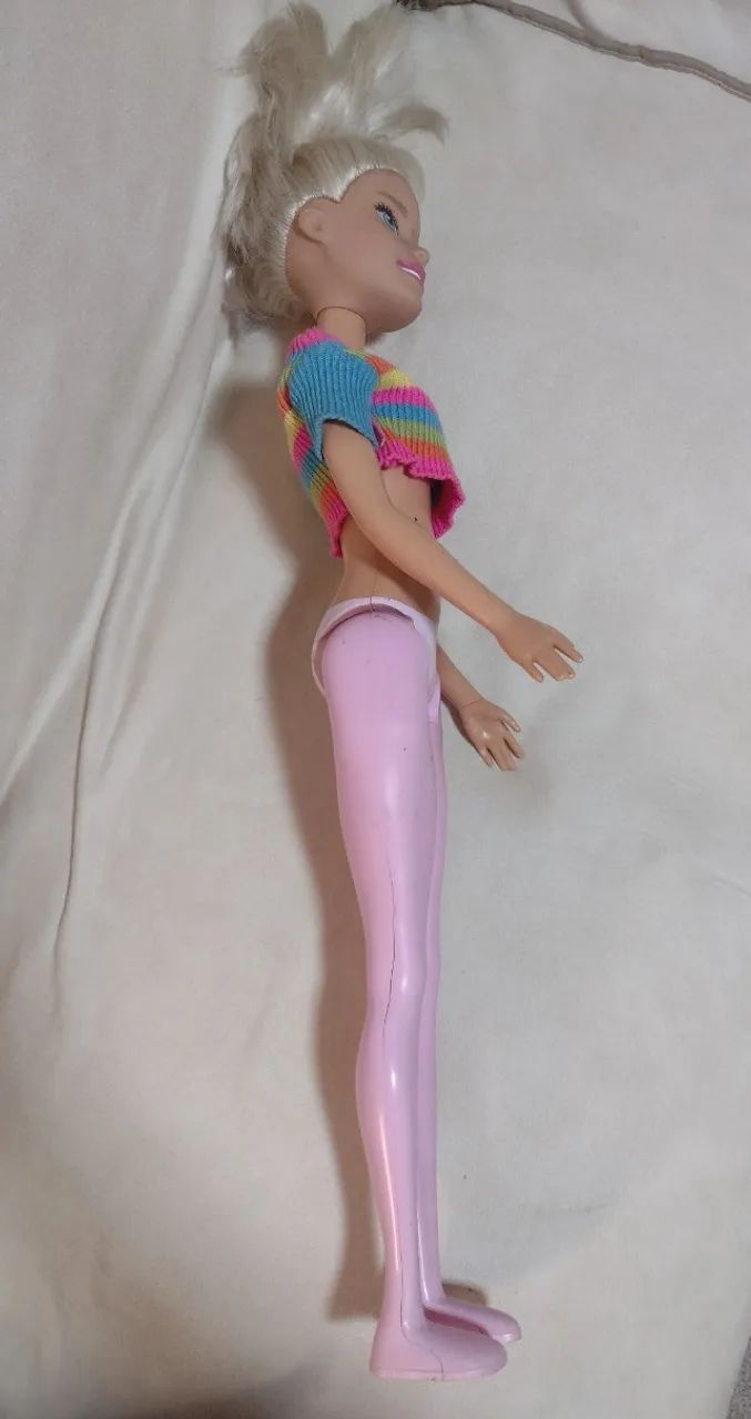 Boneca Barbie Bailarina 65cm - Pupee - Matel - Foto 3