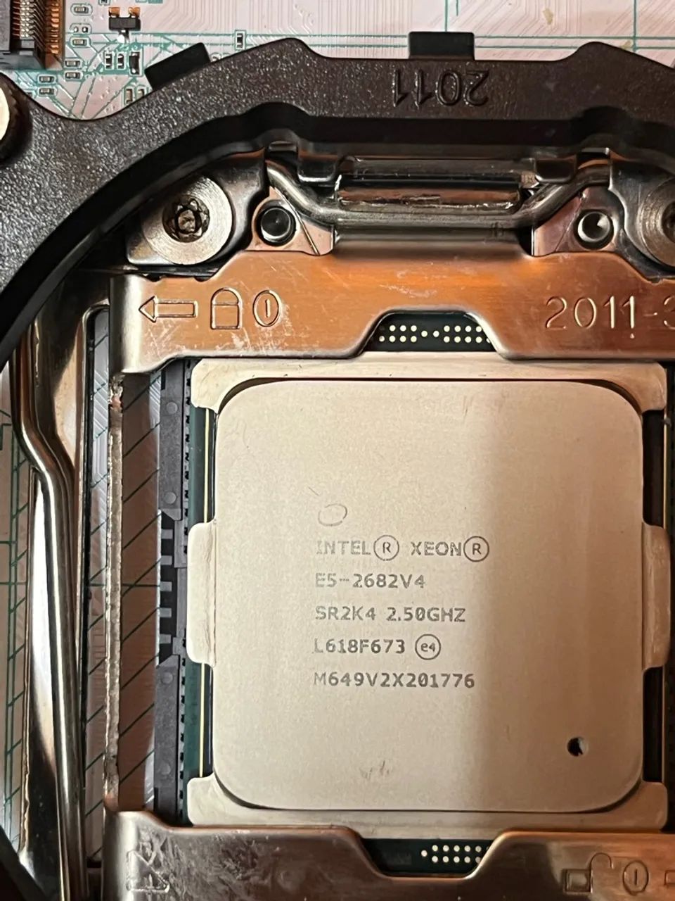 Placa mãe X99E com processador Intel Xeon E5 - Foto 3