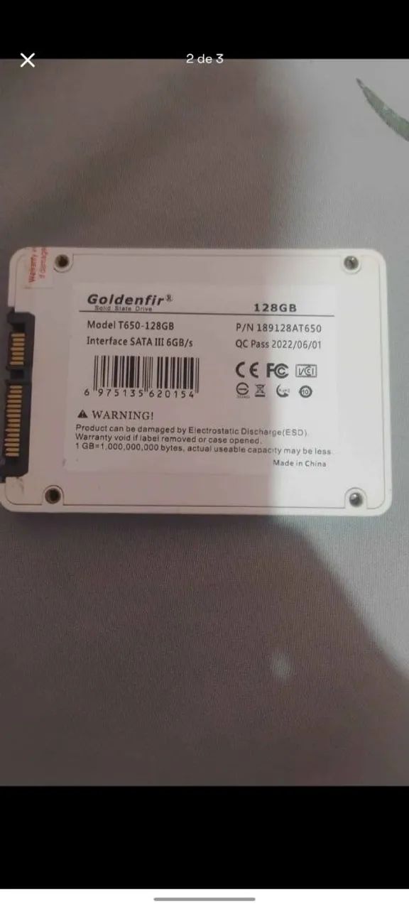 SSD 128gb V/T - Foto 2