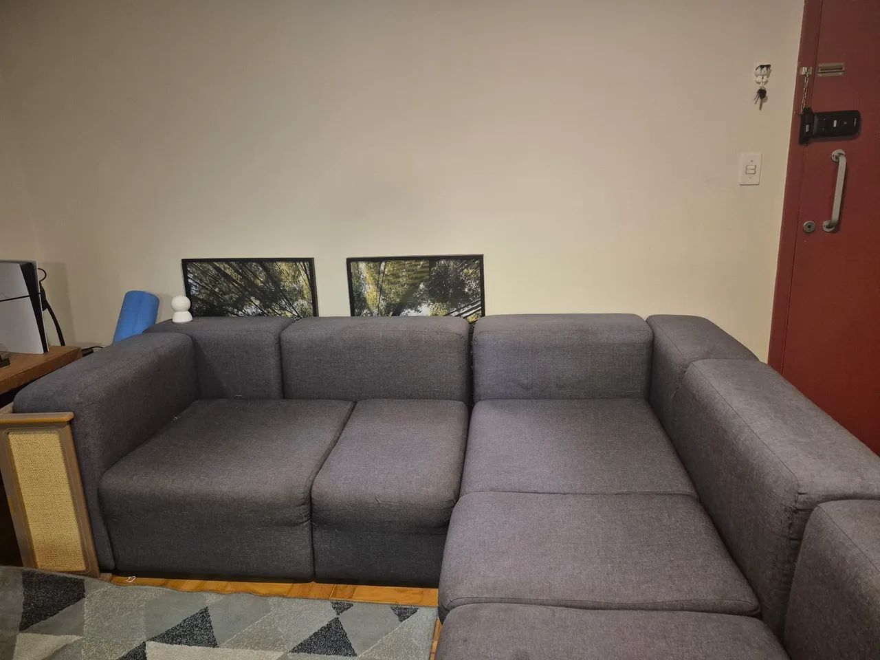 Sofá modular com 3 módulos separados tipo tokstok - Foto 2
