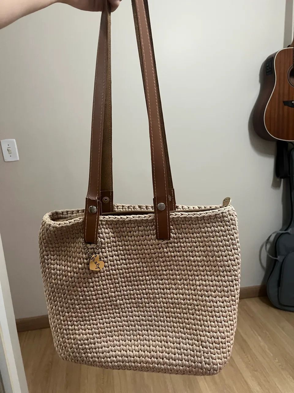 Linda Bolsa de Crochê  - Foto 5