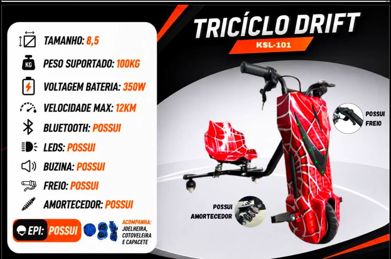 Triciclo Drift  - Foto 2