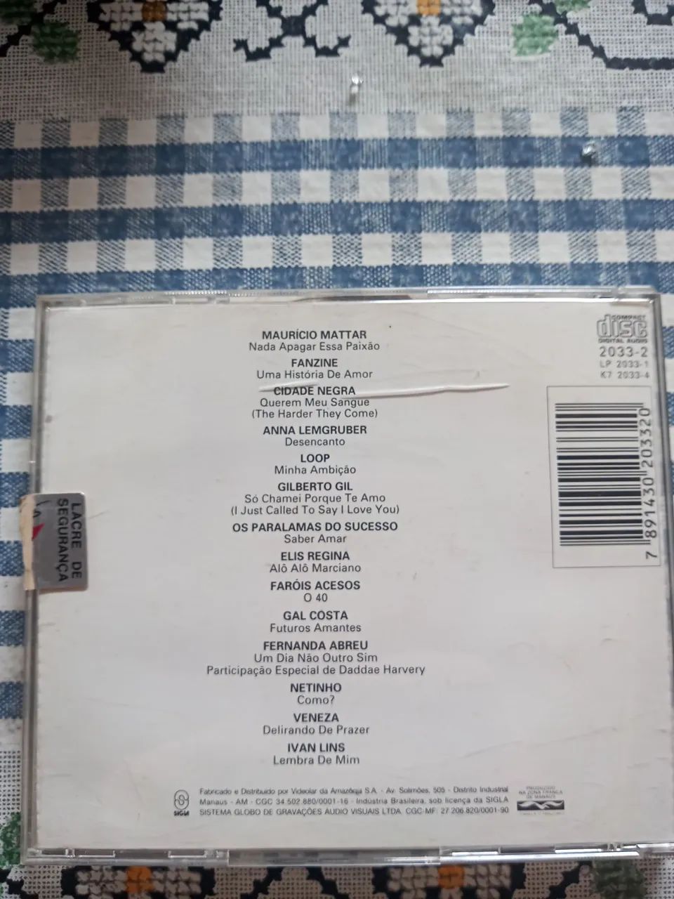 Cd Novela História de amor Nacional - Foto 2