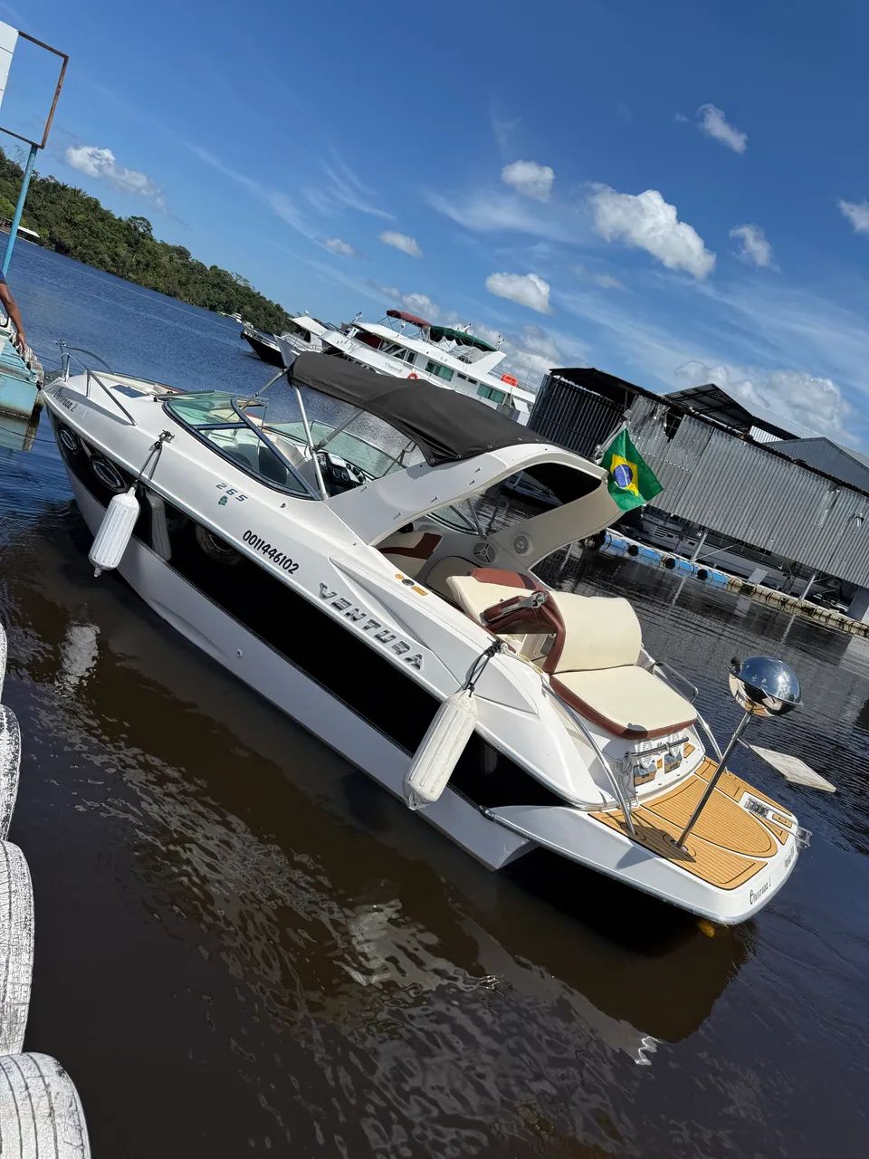 VENTURA 26.5 CABINADA - MERCURY 300HP - AMAZÔNIA  - Foto 10