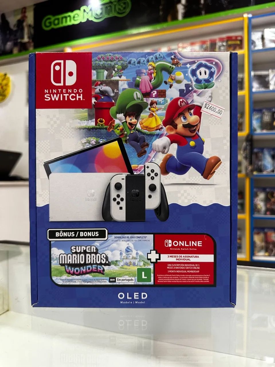 Nintendo Switch Oled com garantia 