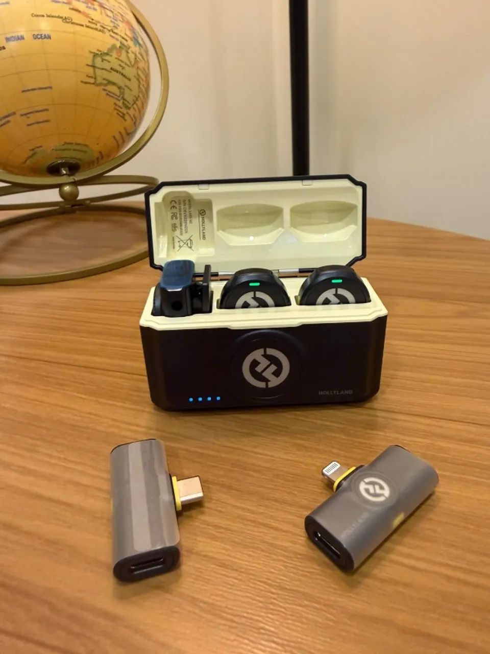 Hollyland Lark M2 Combo Original - Microfone Sem Fio para iPhone e Android - Foto 3