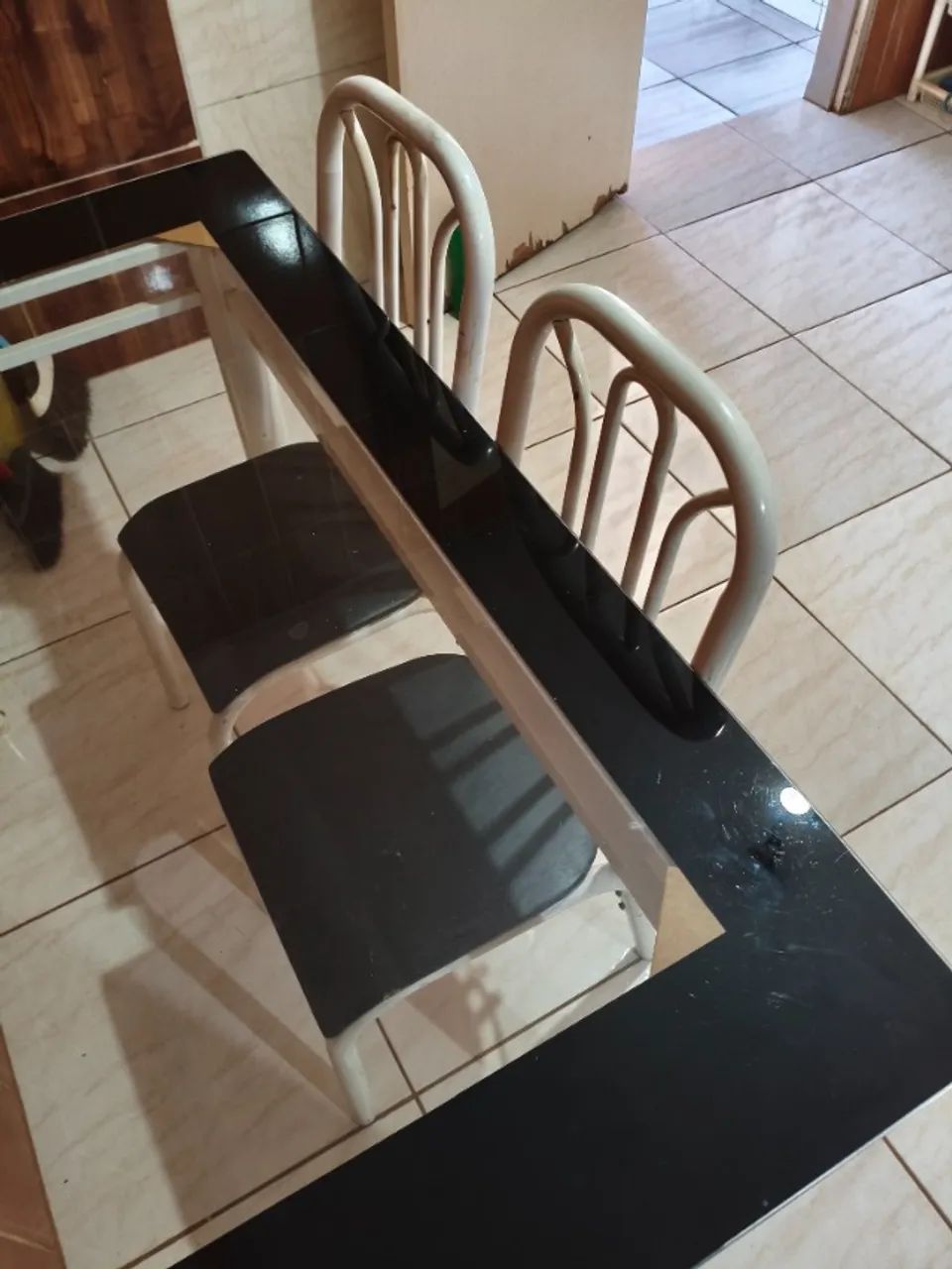 Mesa tampo vidro  - Foto 2