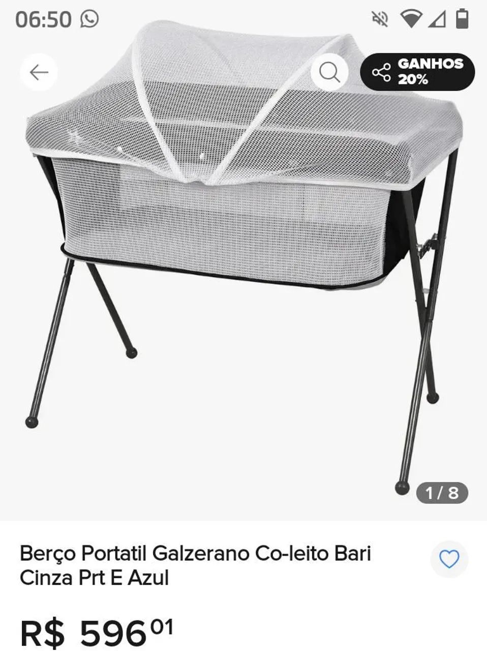 Berço portátil  - Foto 2