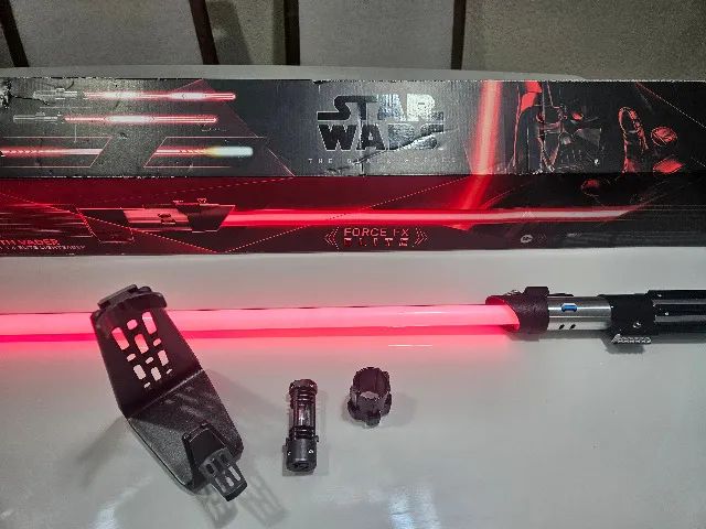 Lightsaber Darth Vader Force FX Hasbro - Star Wars - Foto 5