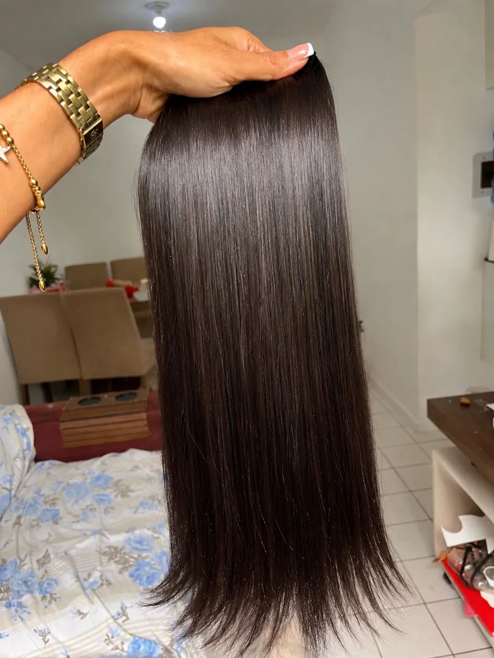 Cabelo 100% humano
