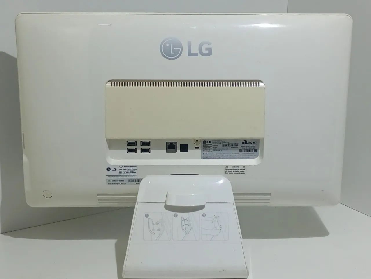  Computador LG All In One 22V240, Tela 22 Polegadas Ótimo Empresas Ifood, Estudos,Internet - Foto 4