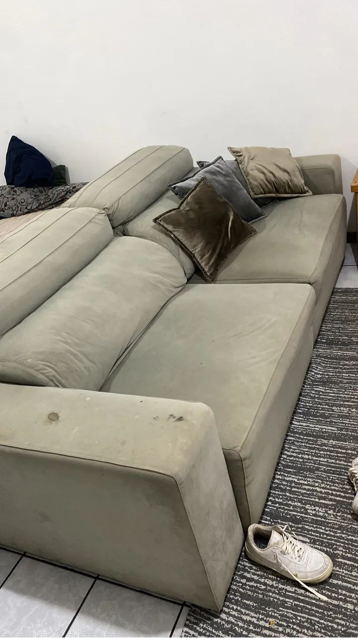 Sofá Retrátil de Canto - Muito Conforto e Estilo - Foto 2