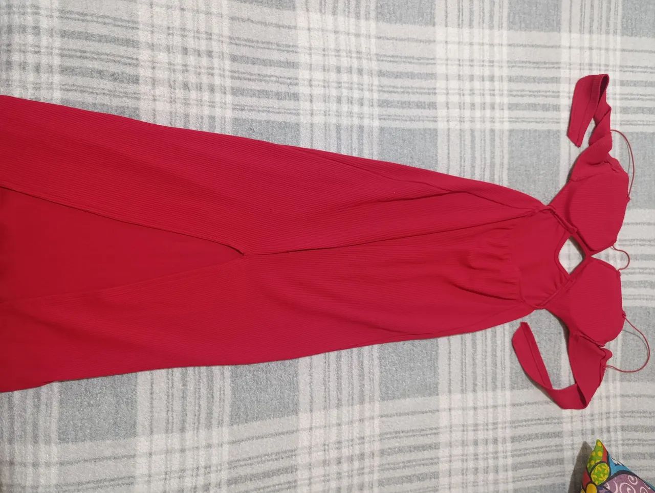 Vestido Vermelho Midi - Foto 2