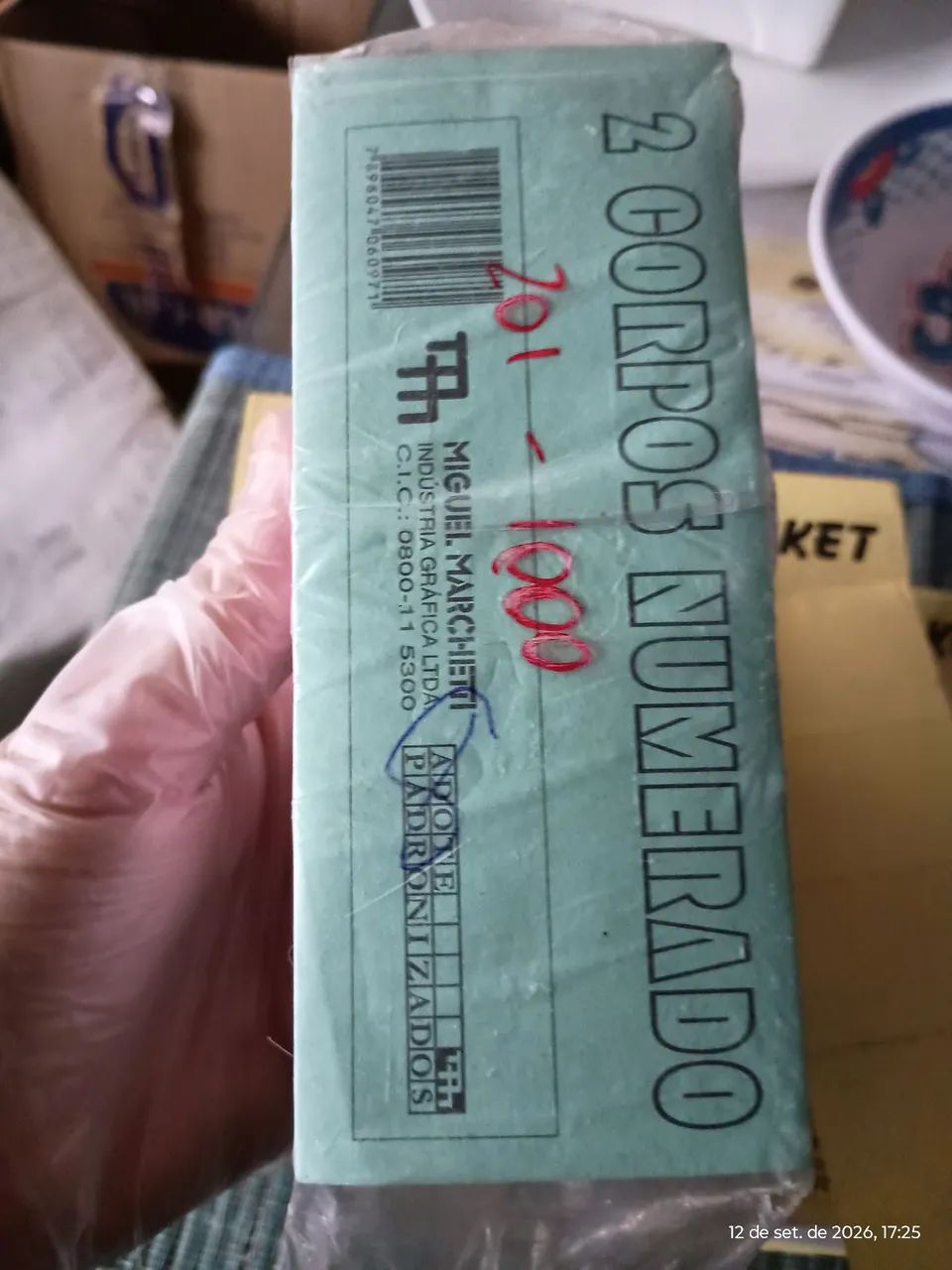 90 BC COMANDA DE MESA + 70 CORPO NUMERADO 2 E 3 - Foto 2