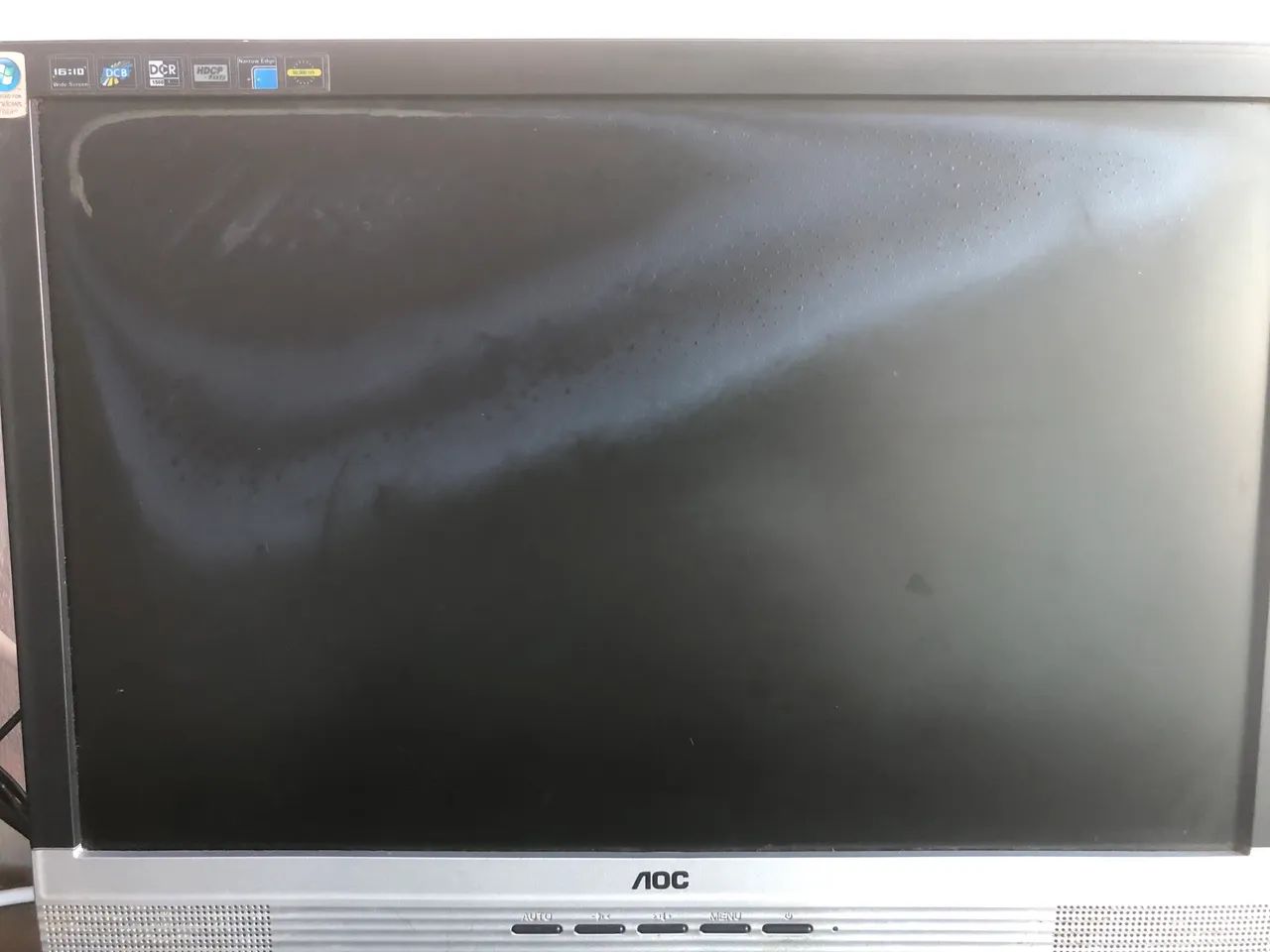 Monitor AOC, HD com 75hz, 19 polegadas, ACEITO PROPOSTAS! - Foto 3