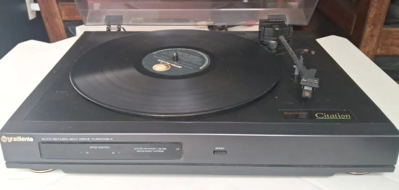 Toca-Discos Gradiente Citation Original 12V Funcionando | Vintage<br> - Foto 3