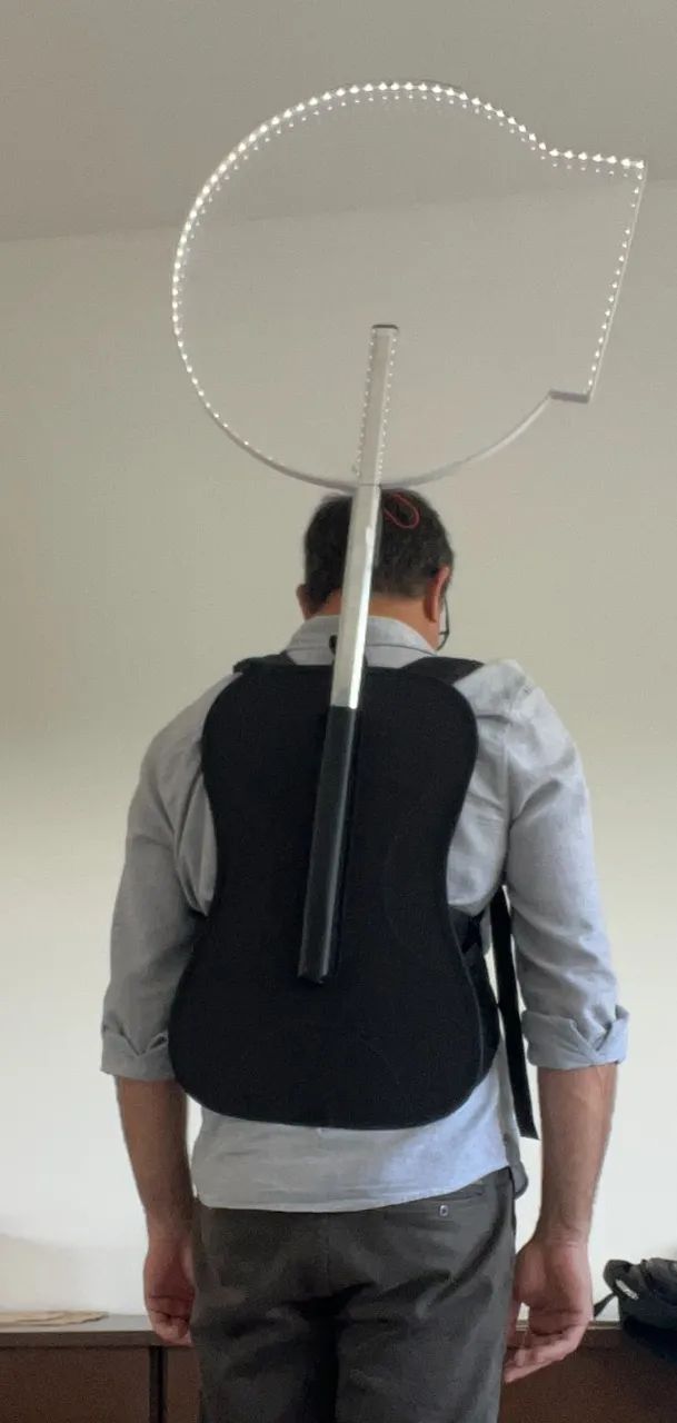 Mochila Marketing com LED e Bateria - Foto 4