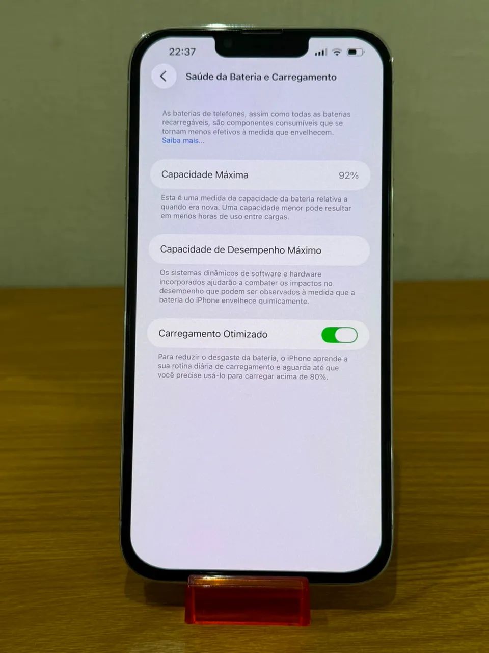 iPhone 13 Pro Max - 128GB - Branco - Foto 5