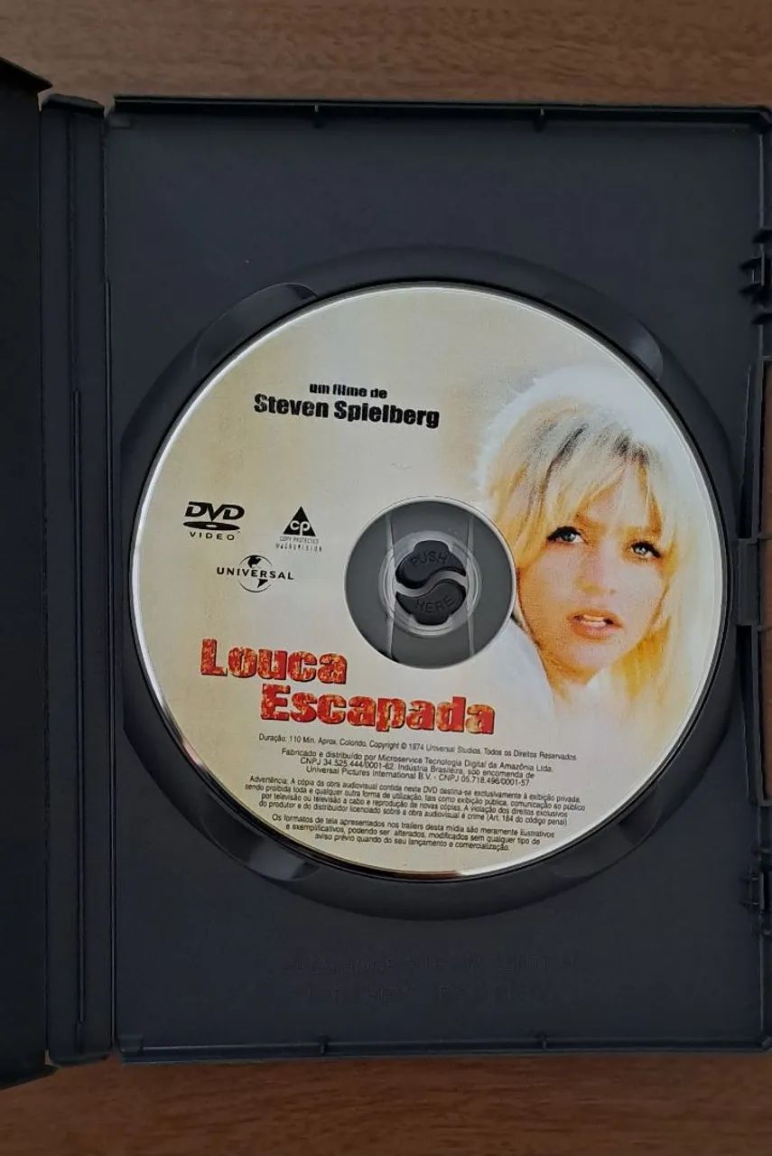 DVD Louca Escapada Steven Spielberg  - Foto 3