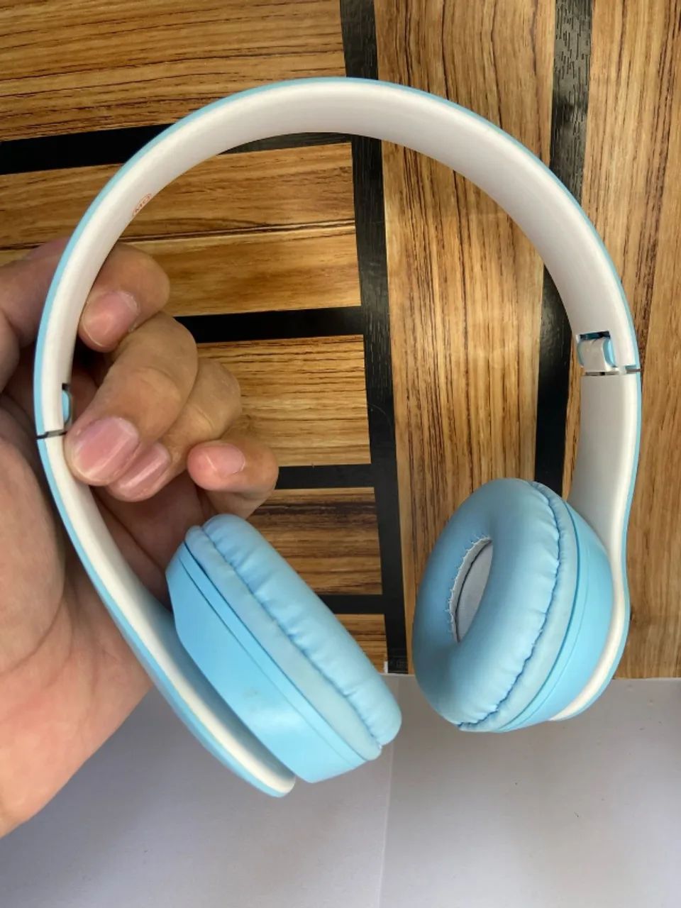 FONE DE OUVIDO BLUETOOTH AZUL ST93 an2