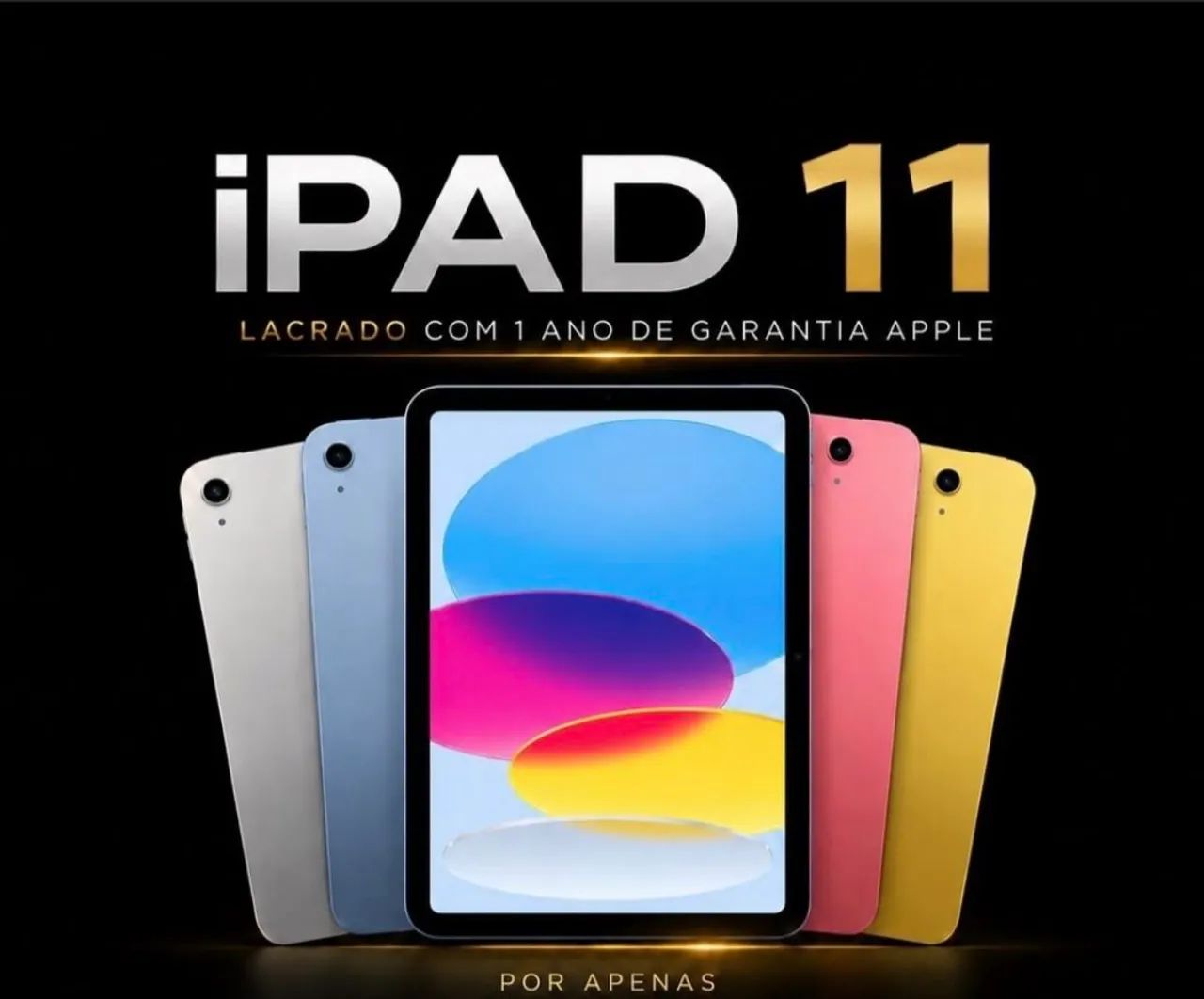 iPad 11 lacrado 128 gb 