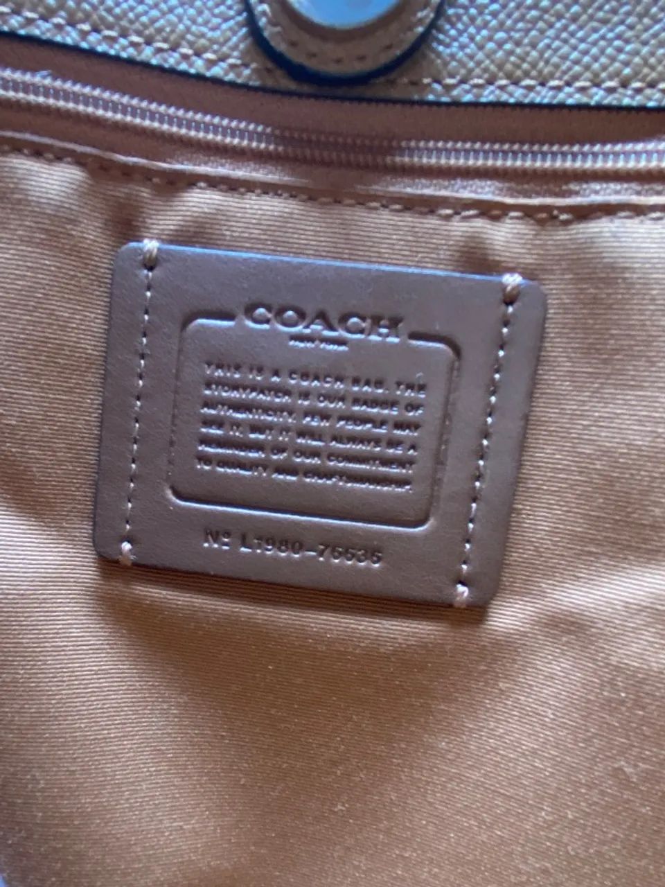 Bolsa Coach Tote - Foto 5