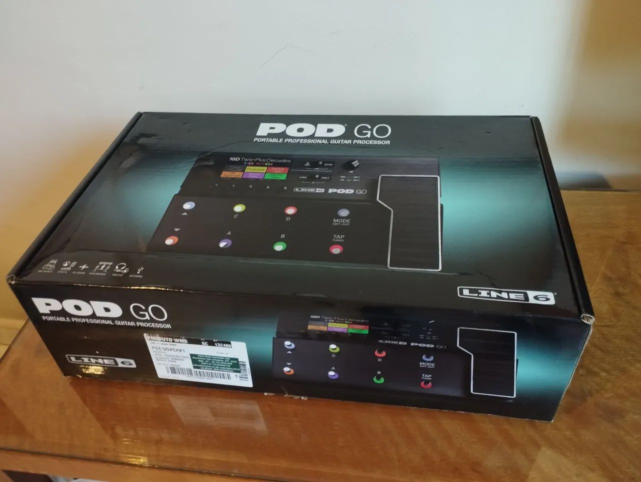 LINE 6 POD GO Pedaleira multiefeitos - Foto 4