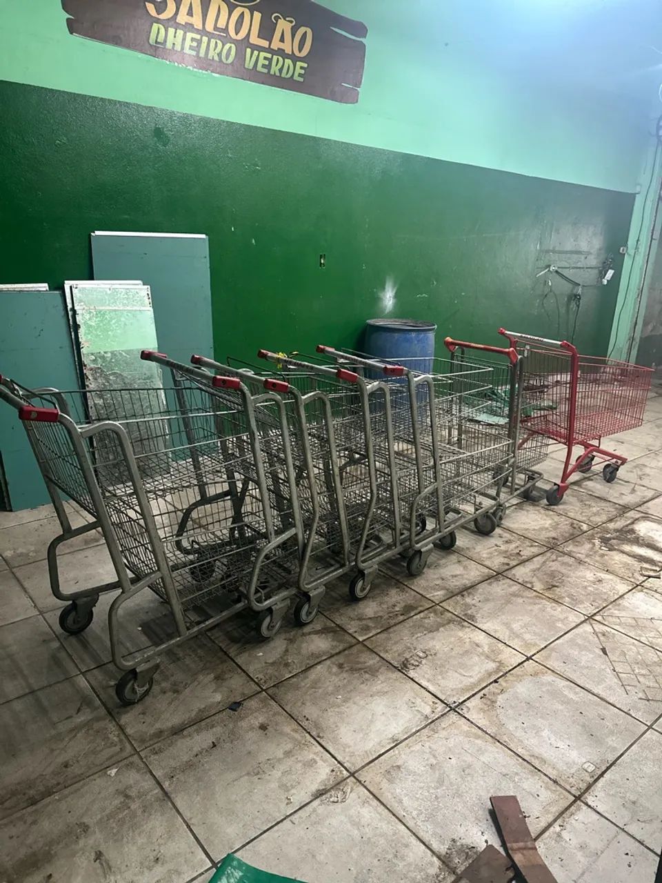 Carrinhos de supermercados 