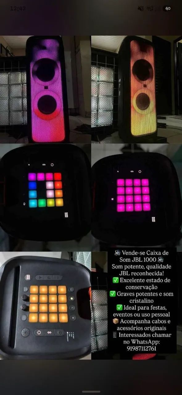 VENDO JBL PARTYBOX 1000
