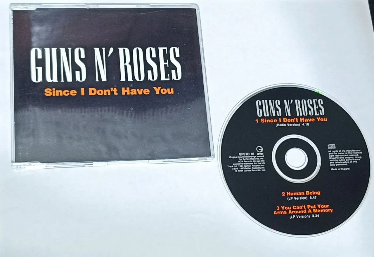 Guns N' Roses - Since I Dont Have You.