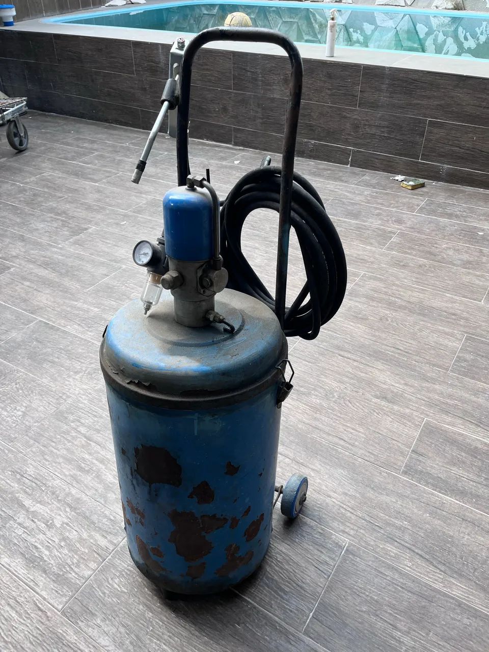 PROPULSORA DE GRAXA BOZZA 30KG