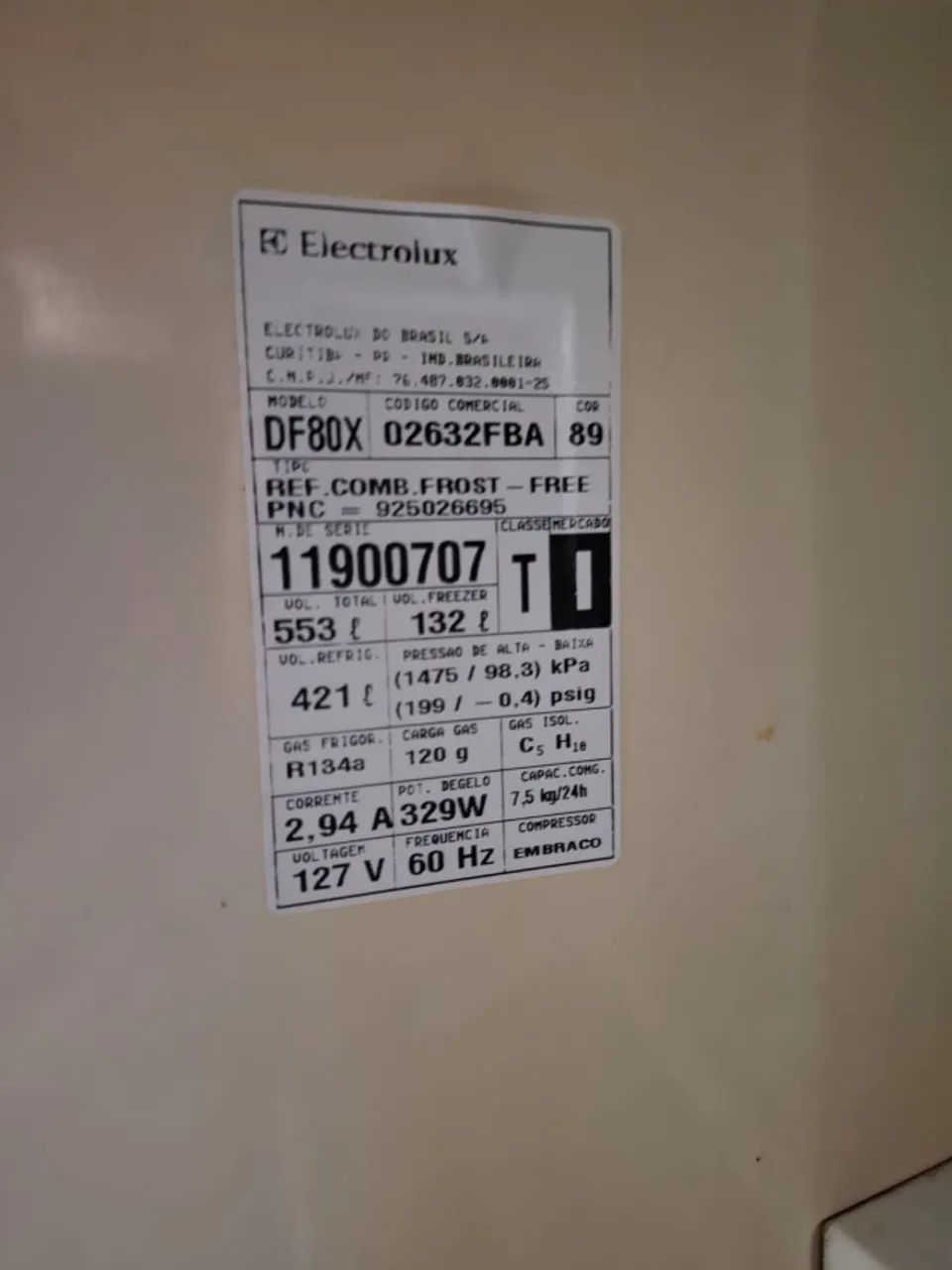Geladeira Electrolux modelo DF80X - Foto 6