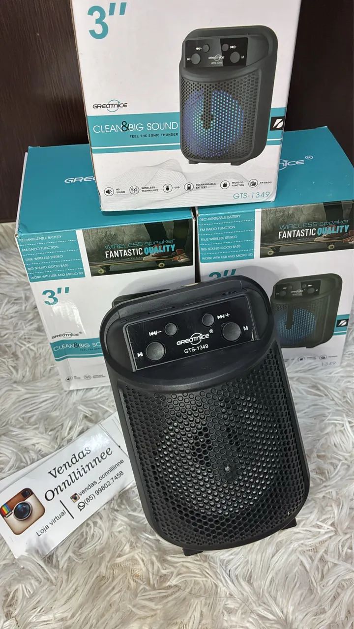 Caixinha de som Bluetooth  - Foto 5