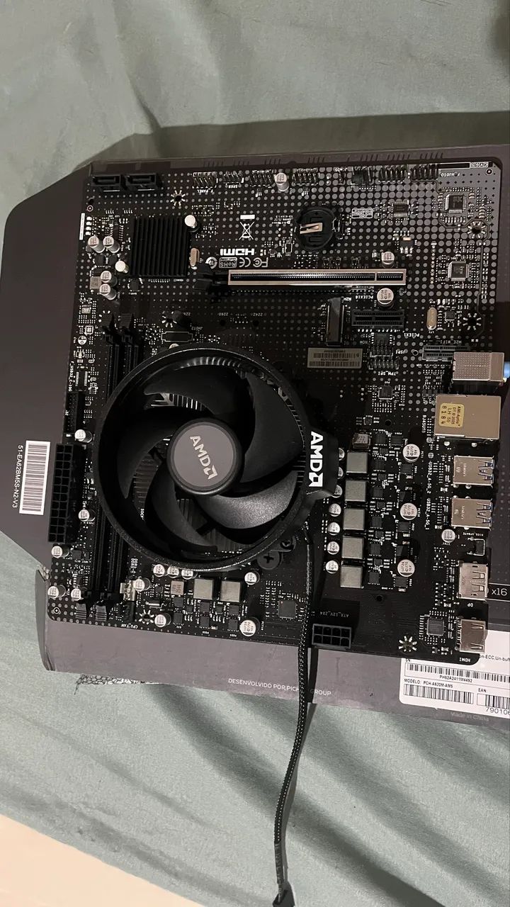 Kit completo placa mãe  - Foto 3