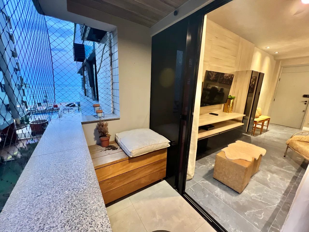 Lindo 2 Quartos Projetado e Mobiliado na Beira Mar de Jatiuca - Foto 4