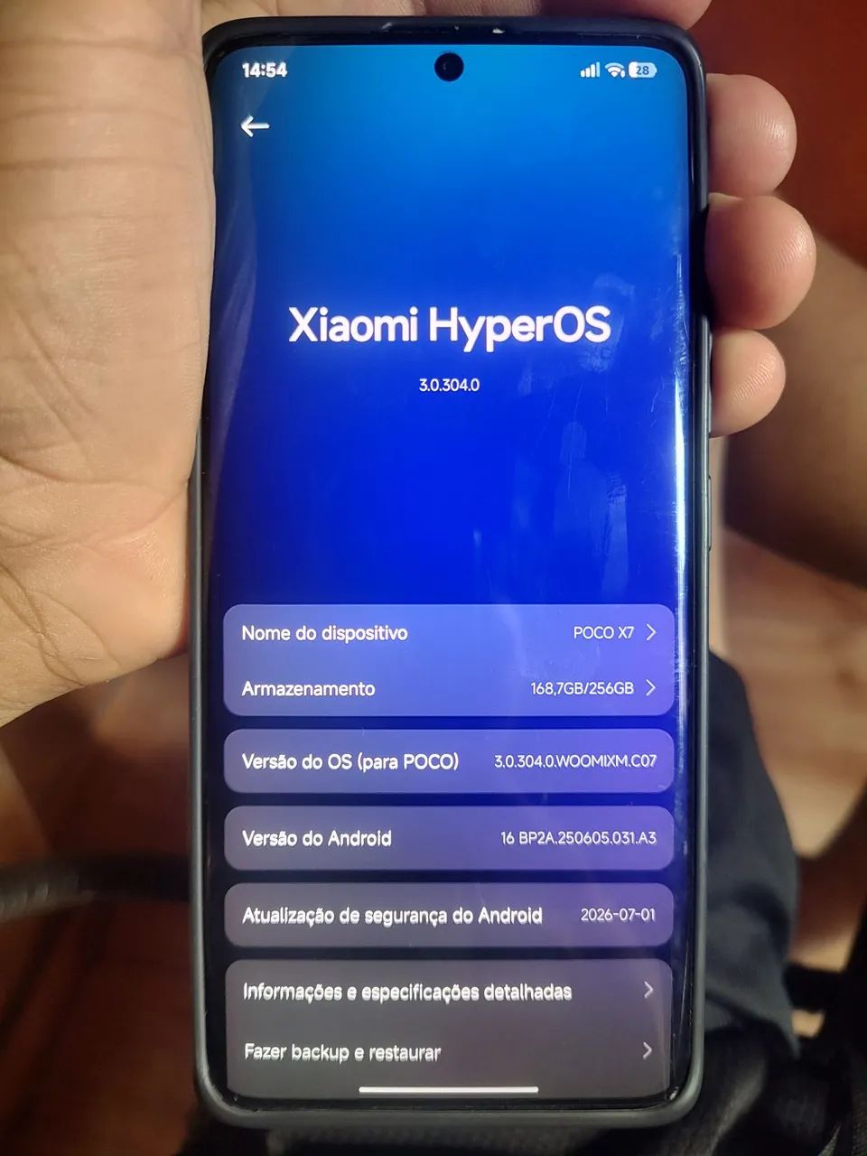 POCO X7 5G 8/256GB USADO