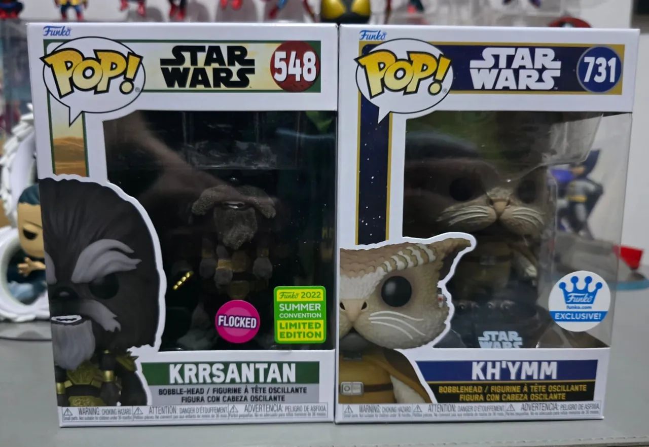 Funko Pop! Star Wars Krrsantan e Kh'MM #548 #731
