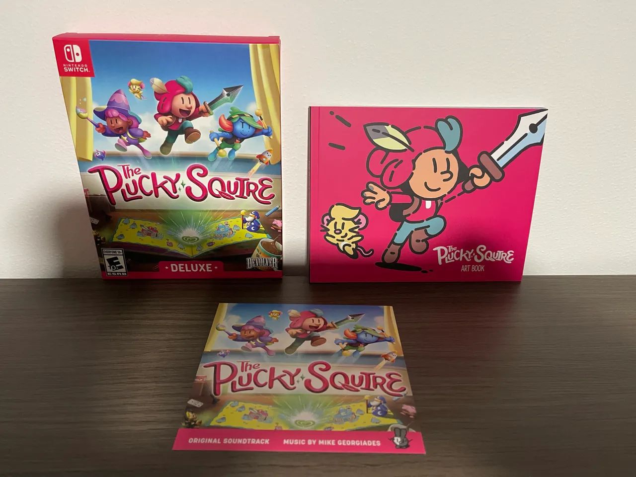 The plucky squire deluxe nintendo switch (SEM JOGO) - Peças e