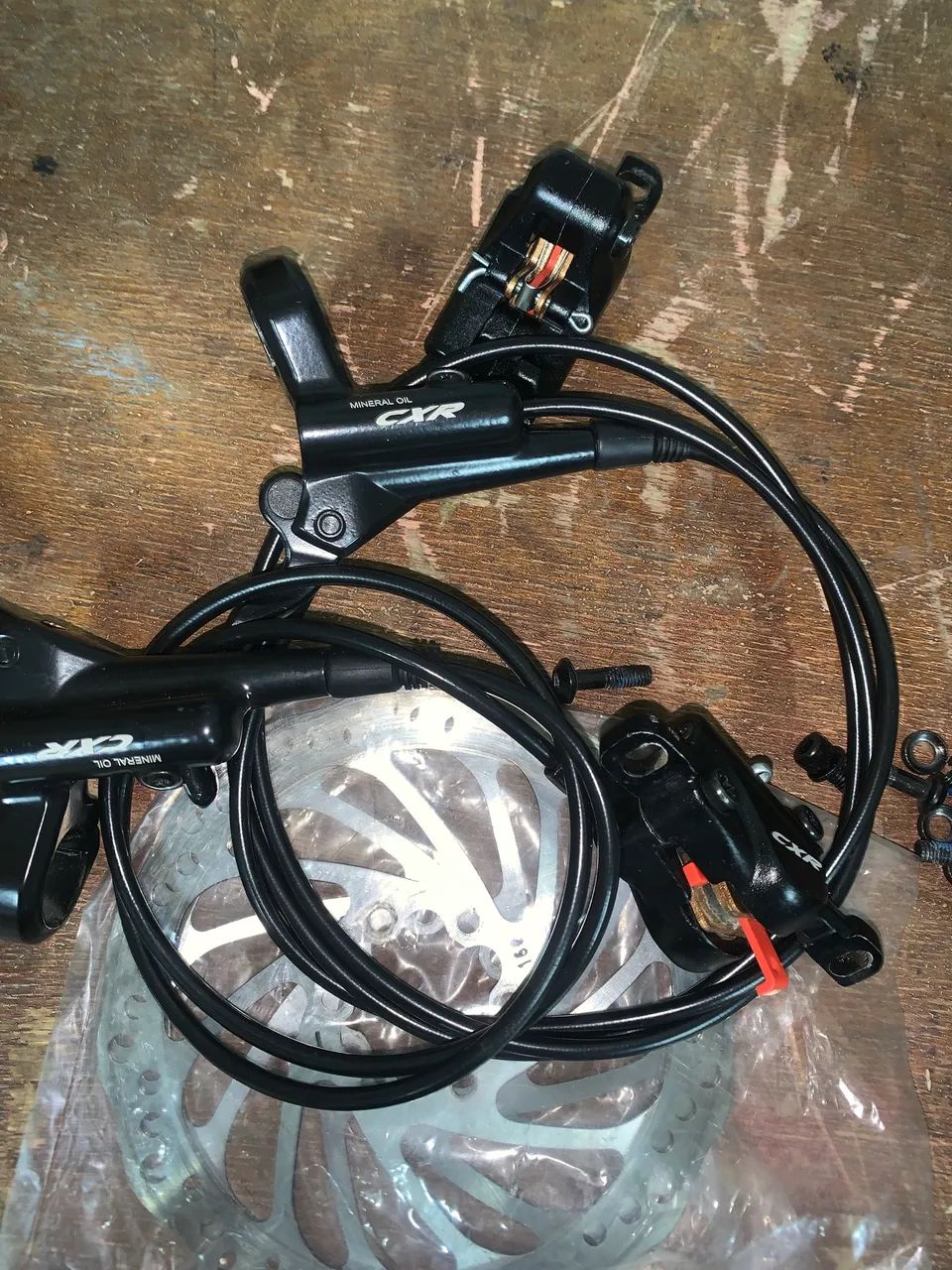 Kit freio hidráulico bike 