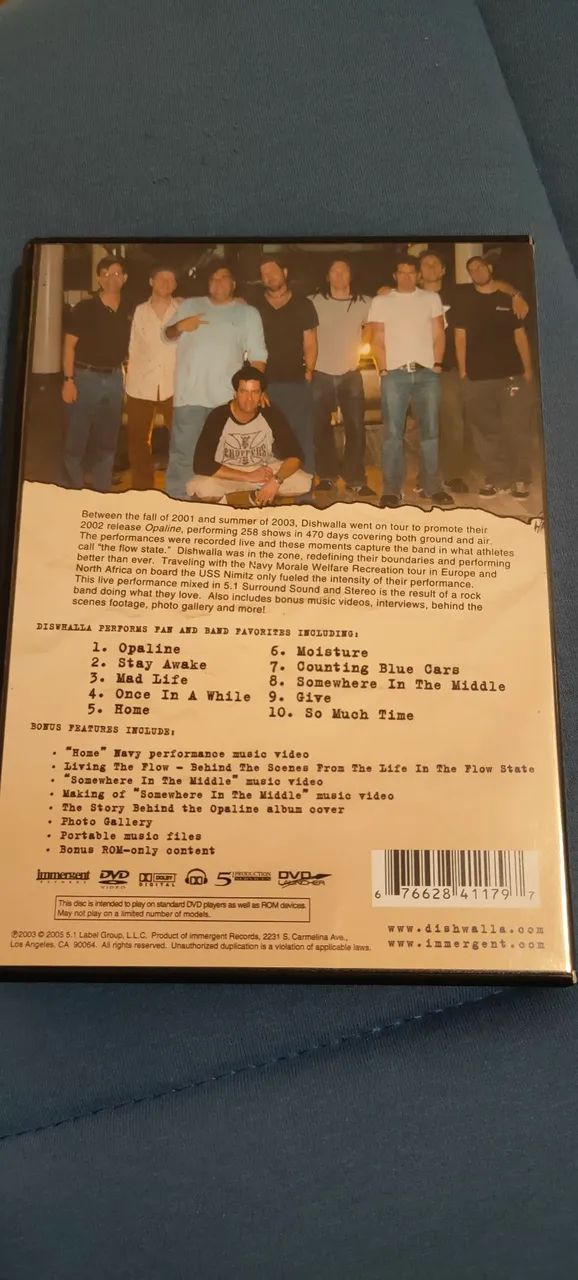 Dishwalla - Live...Greetings From The Flow State (DVD) - Foto 2