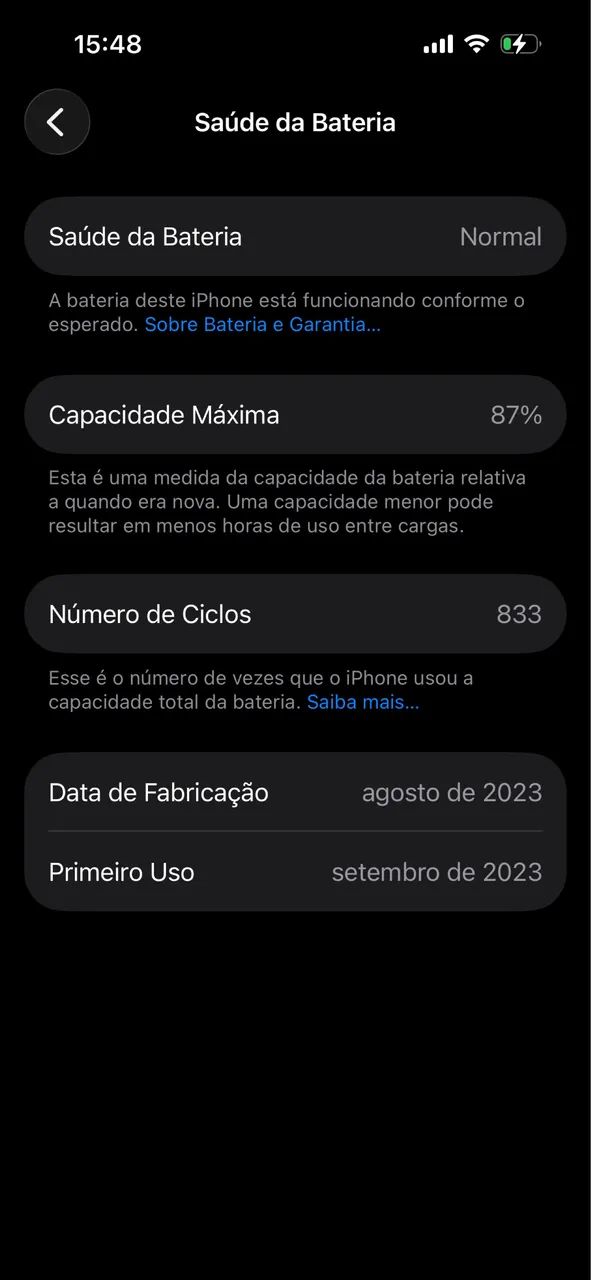 VENDE-SE IPHONE 15 256gb  - Foto 2