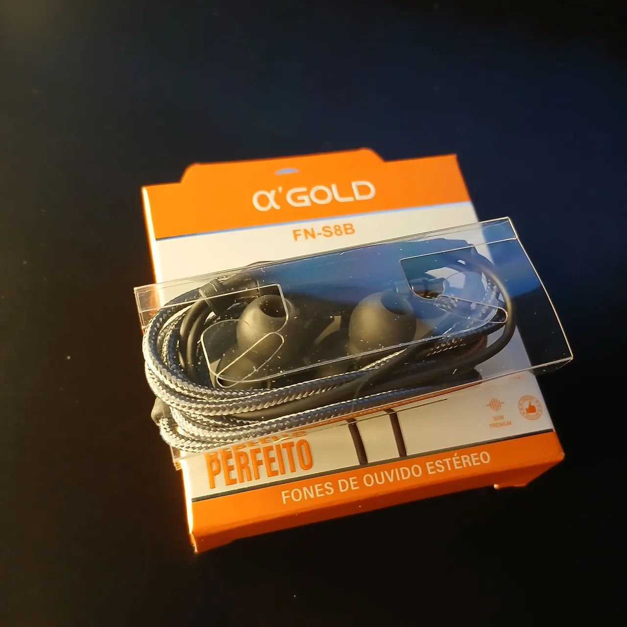 Fone com fio tradicional A'GOLD  - Foto 2