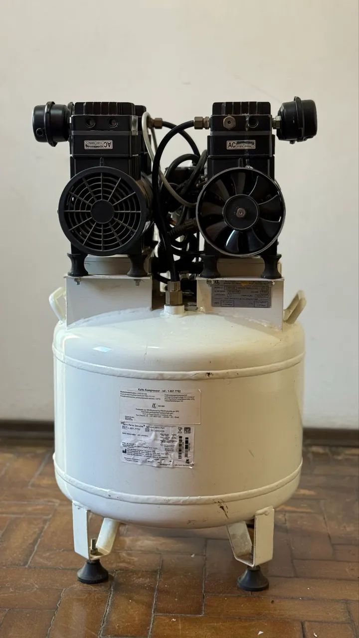 Compressor odontológico KaVo 2HP - 40 Litros - Foto 2