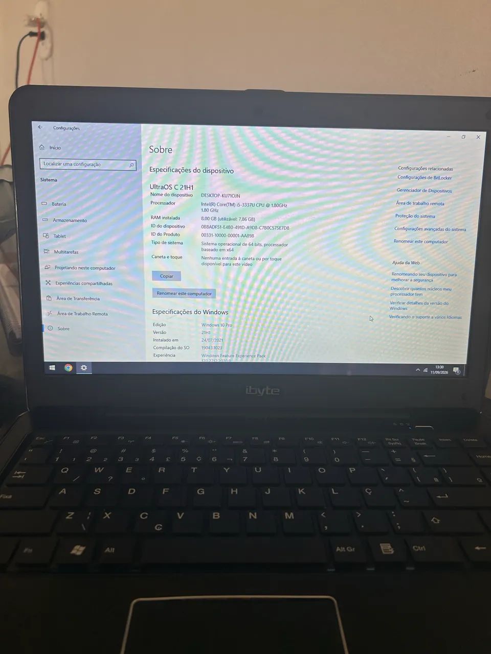 Notebook ibyte i5 - Foto 3